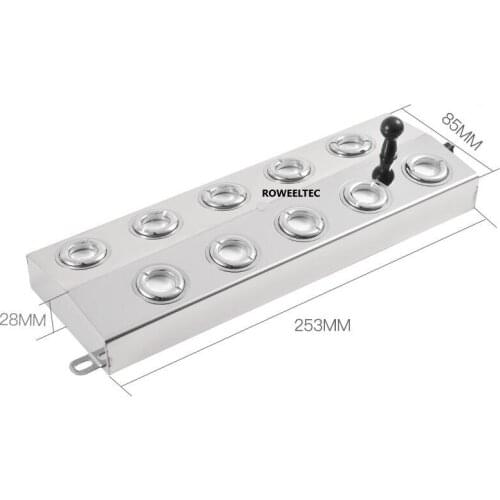 Ultrasonic mist maker fogger 12 head humidifier & transformer 110V 220V High quality H