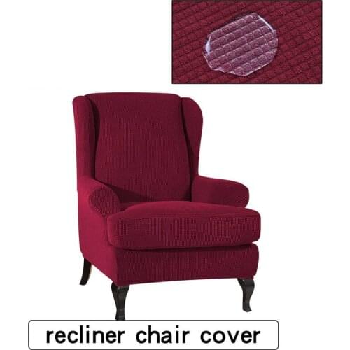 Waterproof Modern All-inclusive Elastic Casual Chair Seat Cover Home Rectangle Stool Covers For Bedroom Living Room Slipcover