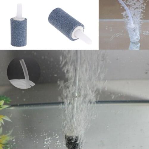 Air Bubble Stone Aquarium Fish Tank Aerator Pump Hydroponics Oxygen Diffuser Hot B0KB