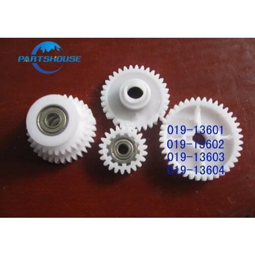 1Sets New Drive gear Set Clutch 019-13601 019-13602 019-13603 019-13604 For Riso FR GR 3750 2750 FR393 GEAR paper output gear