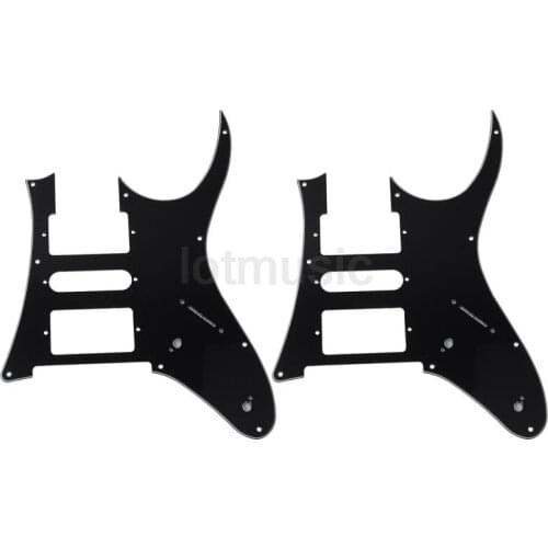 2pcs Black Electric Guitar Pickguard For Ibanez RG 750 replacement