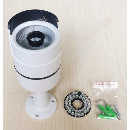 60 Cable Protection Bracket Waterproof IR Bullet Camera CCTV Tube Casing Aluminum Alloy IP66 Outdoor Ceiling Wall Bracket with 5