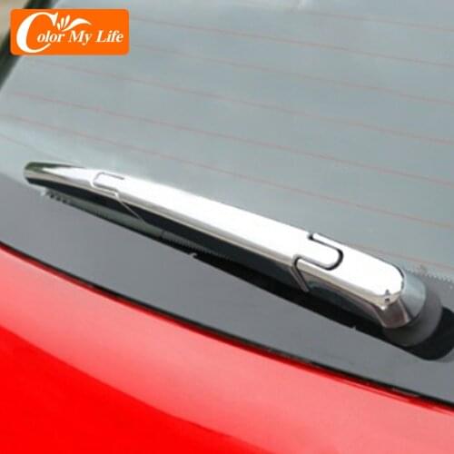 ABS Chrome 3Pcs/Set Car Rear Window Windscreen Wiper Cover Trim Sticker for Peugeot 3008 2013 2014 2015 Accessories