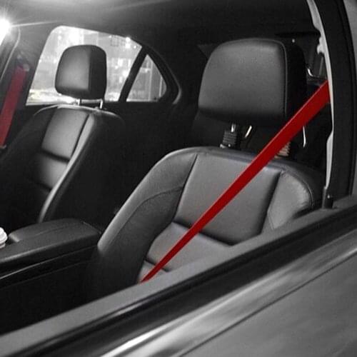 Interior Accessories Webbing Fabric Racing Universal Strap Webbing Car Seat Safety Belts Strengthen Seat Belt 3.5M