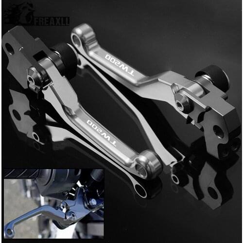 For YAMAHA TW200 TW 200 2000-2008 2009 2010 2011 2012 2013 2014 2015 2016 2017 Motocross Pit Pivot Dirt Bike Brake Clutch Lever