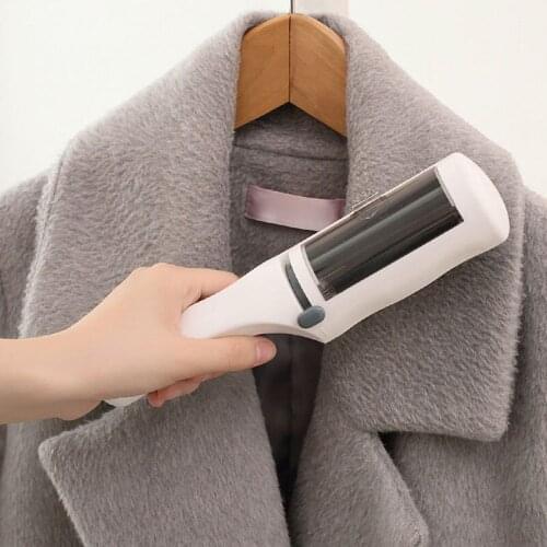 Electrostatic Cloth Lint Dust Remover Brush Animal Pet Hair Cleaner Home Supply Tool CLH@8