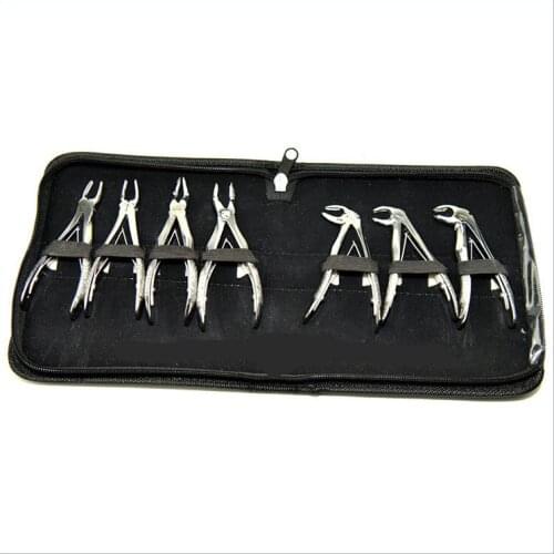 Good Quality 2016 New Dental forceps for childrens tooth forceps set of 7 pieces of suit for childrens tooth forceps