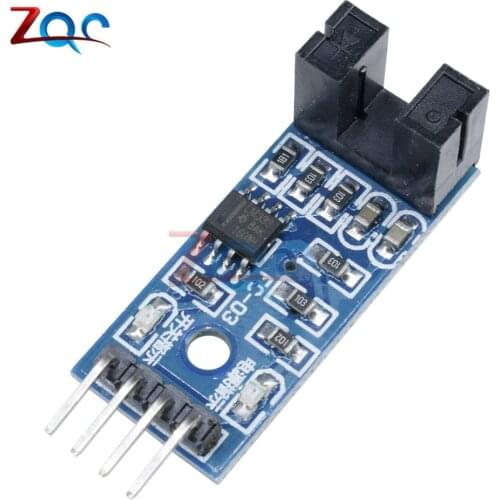 5PCS Slot Type IR Optocoupler Speed Sensor Module LM393 For Arduino Groove Coupler Sensor 3.3V-5V Connect Relay Buzzer Module