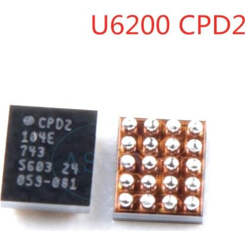 New Original U6200 CPD2 For iPhone 8 8G Plus 8Plus x XS XS-MAX XR 8 8G Plus 8Plus USB-PD Fast charger/charging Chip IC