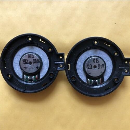 New 40mm speaker unit 32ohm for DIY headphones Titanium drivers include front cover Long time Stock goods