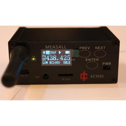 KC1050 for UHF/VHF Radio Beacon Transmitter Support CW FM For Searching Targets Code Training Direction Finding