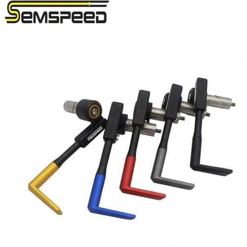 Semspeed New Style Handbrake Protective Levers Protection for Scooter Hyosung GT250R 2006-2009 2010 GT650R 2006 2007 2008 2009