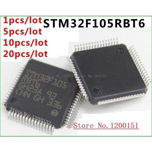 STM32F105RBT6 STM32F105RB STM32F105 LQFP64