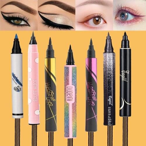 MB 2021 Dry Liquid Eyeliner Pencil Waterproof Eye liner Lash Glue Long Lasting for Sexy Eyes Cosmetic Tools Makeup Multi-style