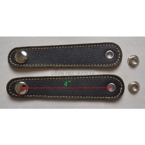 4" Accordion Bellows Straps/ Bellow strap Leather