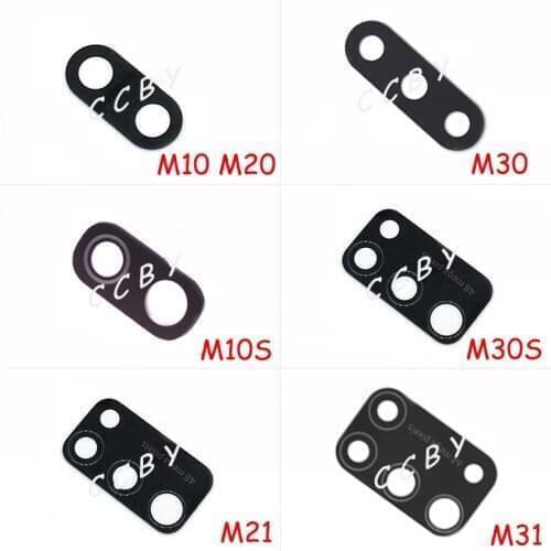 50pcs Rear Back Camera Glass Lens Cover For Samsung Galaxy M10 M20 M30 M10S M20S M30S M21 M31