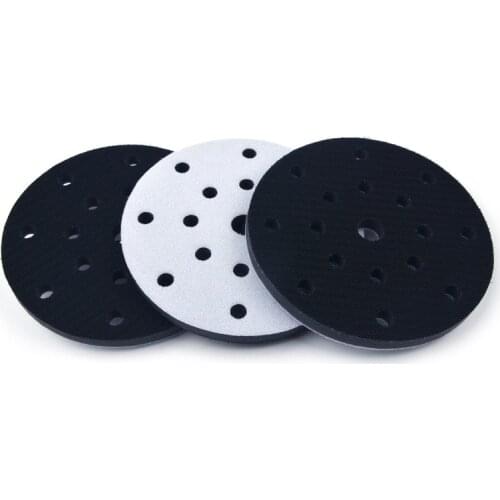 6 Inch Sponge Cushions Polishing Machine Protection Sandpaper Sanding Pads Lot