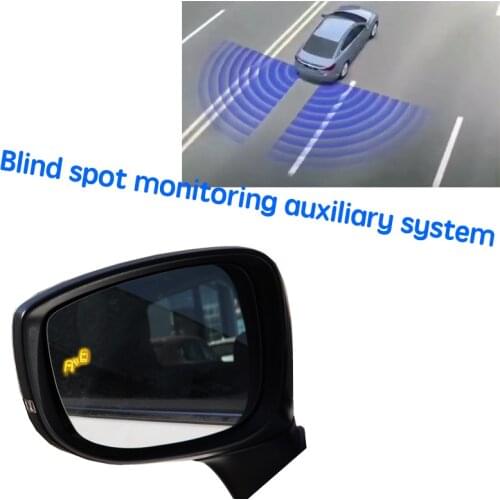 Car BSD BSM BSA Blind Area Spot Warning Drive Mirror Rear Radar Detection System For Mazda CX-5 KF 2017~2020