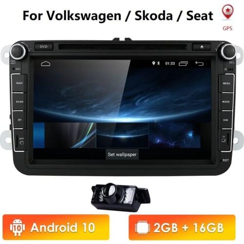 2dinandroid car dvd for vw passat b7 b6 golf 5 tiguan polo octavia rapid fabia multimedia gps player DVR RDS DVBT SWC DAB OBD BT