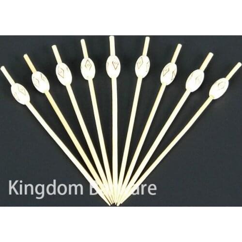 Free Shipping 100pcs Wooden Fruits Cocktail Picks Drink Picks Wedding Party Accessories Bar Tools