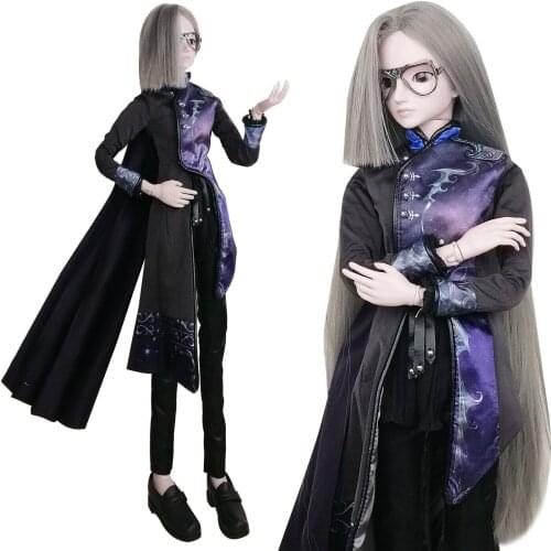 EVA BJD 1/3 Customized Male BJD Doll 60cm 24in 22 SD Ball Mechanical Jointed Doll Full Set Makeup Clothes Shoes Wig Magician