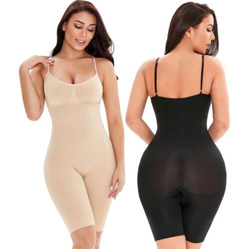 Large Size Woman Seamless Shapewear Waist Trainer Butt Lifter Shaping Underwear Abdomen Corset Gather Breast Jumpsuit Bodysuit
