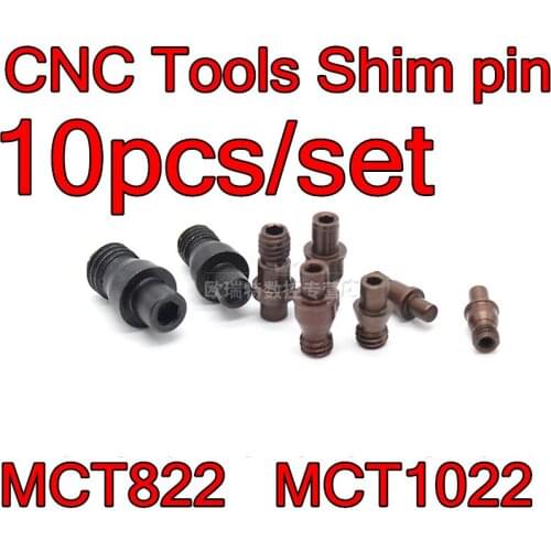 MCT822 MCT1022 CNC Tools Shim pin 10pcs/set