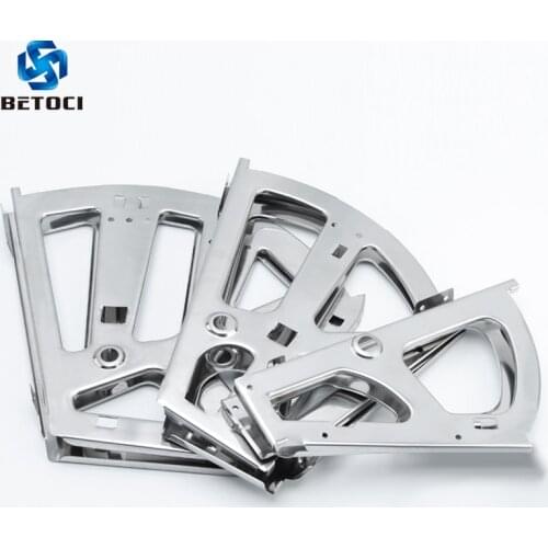 BETOCI 1Pair Stainless Steel Furniture Hinge Shoes Drawer Cabinet Hinge Rack Accessories Shoe Cabinet Flip Furniture Hardware