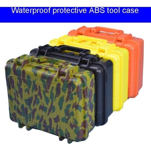 Professional waterproof protective ABS tool case file box Valuables protection box Dust-proof and fall-proof instrument box