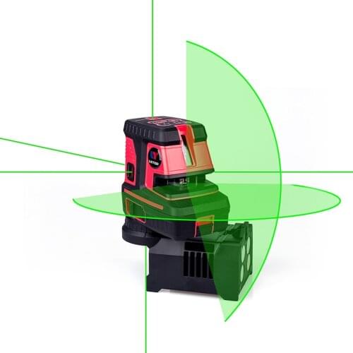 LETER Green Laser Spot Self Levelling Cross Line Laser Level 5dots 1V 1H