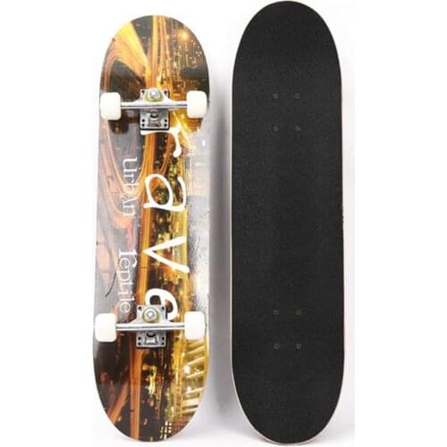 Skateboard 31" Complete Standard Skateboards Professional Skateboards Concave Skateboards Great for Beginners Adults Skateboards