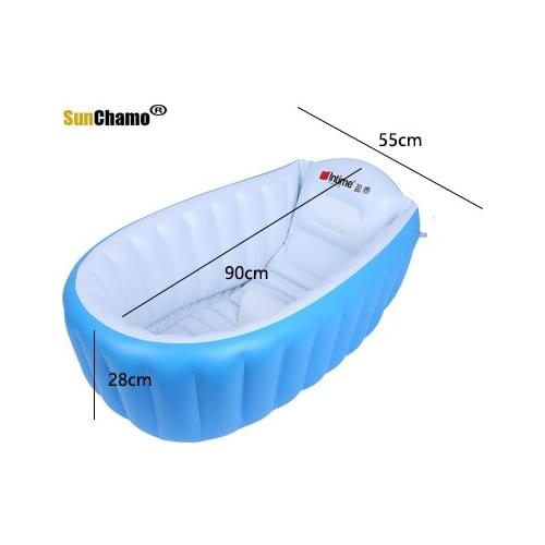 High Quality Infant Tub For Newborn Safety Tub Baby Universal Large Thickening Inflatable Childrens Bathtub