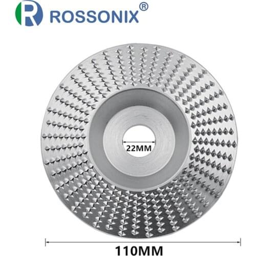 High Quality Wood Grinding Wheel Rotary Disc 110MM Diameter Sanding Carving Tool Abrasive Disc Tools for Angle Grinder 22mm Bore