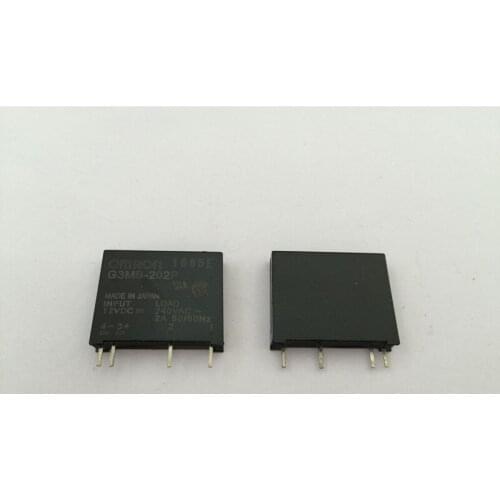 10PCS/Lot G3MB-202P-12VDC G3MB-202P 12V DC-AC SSR IN 12VDC Out 240VAC 2A Solid State Relay