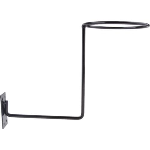9x Wall Mounted Steel Helmet Hanger Organizer Space Saver Motorbike Part