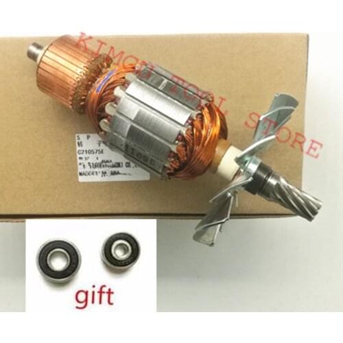 AC220-240V Armature Rotor Anchor Genuine Parts for HITACHI 360695E C210575E C10FCH2 C10FCE2