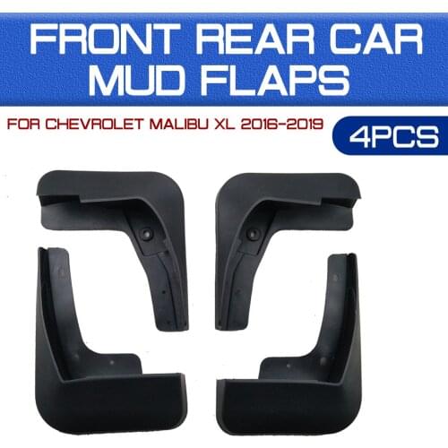 Car Front Rear for CHEVROLET MALIBU 2012-2019 XL 2016-2019 Car Fender Flares Mud Guard Flap Anti Splash Mudflaps Mudguards