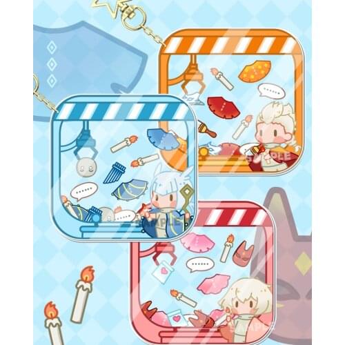 Anime Sky:Children of Light Keychain Cosplay Acrylic Figure Keyring 7040 Kids Christmas Toy