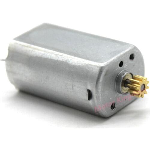 FK-180SH DC 3V-6V 32mm*20mm*15.5mm 21000RPM High Speed Micro Motor with 10 Teeth Copper Gear DIY Hobby Toy Car Boat Model