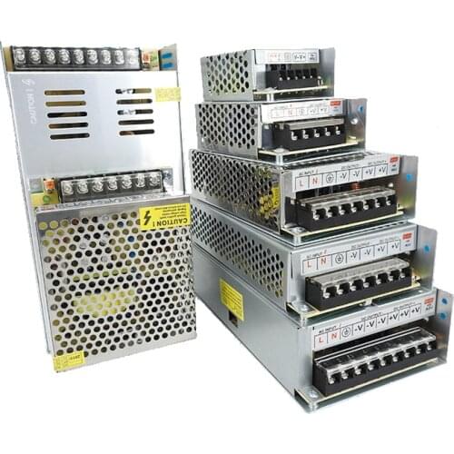 Switching Power Supply 110V/ 220V To 5V 12V 24V 48V Led Power Supply CCTV / LED Strip AC To DC Source Power Adapter