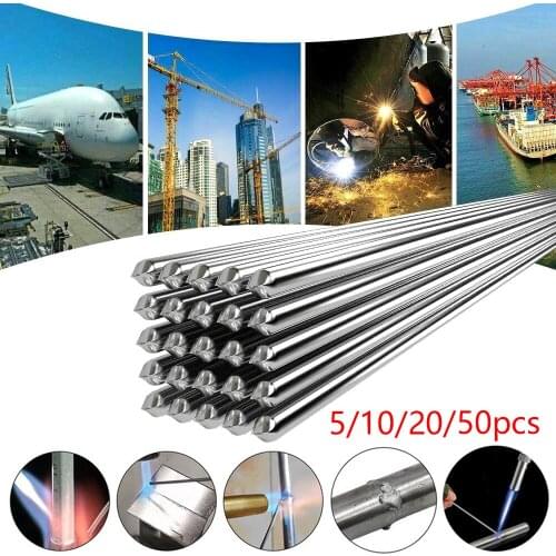 Newest Low Temperature Easy Aluminum Welding Rods Low Temperature 5 10 20 50pcs 1.6mm 2mm No Need Solder Powder