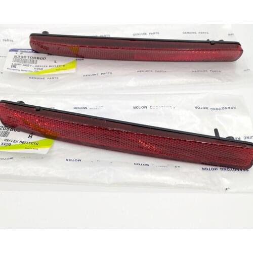 Rear Bumper Reflector Assy for Ssangyong 2006-11 Rexton Kyron Oem Parts x 2P OEM 8390108B00 8390208B00