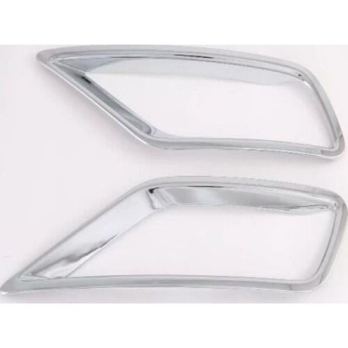 For Hyundai Cantus Creta ix25 2020 2021 Carbon Fiber Front Foglight Fog Light Cover Trim Car Protect Exterior Auto Accessories