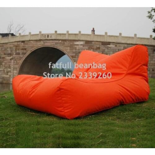 Cover only No Filler-outdoor cordura fabric floating pool Floating water bean bag factory,landed relax lounger after floating