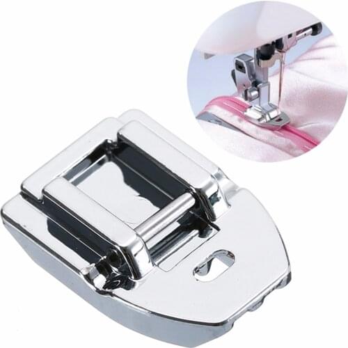 1pc Household Multifunctional Invisible Zipper Foot for Singer Brother 7306A Presser Foot Mayitr Sewing Machine Parts