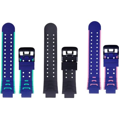 NEW 15mm smart Watch Band smart Bracelet Silicone Double Hole Clasp Watch Wrist Strap for Xiaomi Huami Amazfit Xiaotiancai Z1