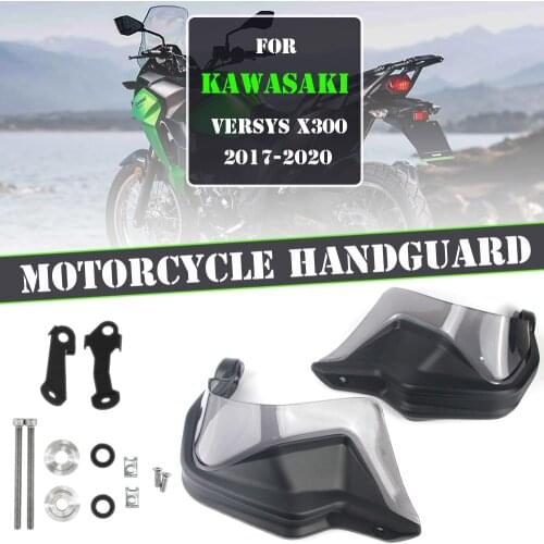 Motorcycle Handguard Cover Hand Shield Guard Windshield Brake Clutch Levers Protector For Versys X300 X 300 2017-2020
