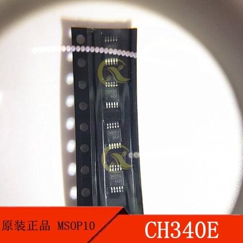 5PCS CH340E patch MSOP10 printing 340 e USB small crystals inside the chip original products