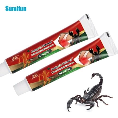 20g Scorpion Pain Relief Ointment Muscle Soreness Joints Sprains Bruises Cream Cervical Spondylosis Neck Knee Plaster