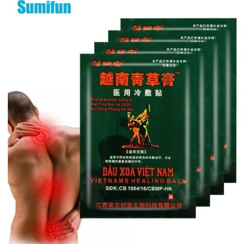 32pcs Vietnam Pain Relief Plaster Back Neck Knee Lumbar Ache Joints Orthopedic Arthritis Patch Herbal Medical Stickers C2357